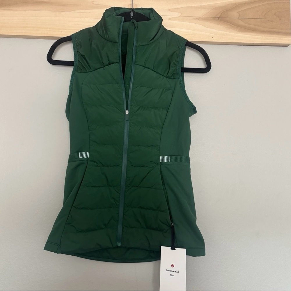 Lululemon Athletica Forest Green Primaloft Puffer Vest